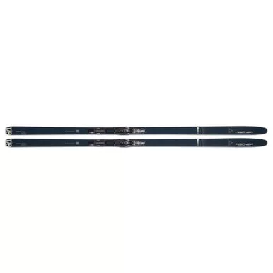 FISCHER Spider 62 Crown Xtralite Grey Nordic Ski Set with Control Step-In IFP Bindings Mounted (NV50625)