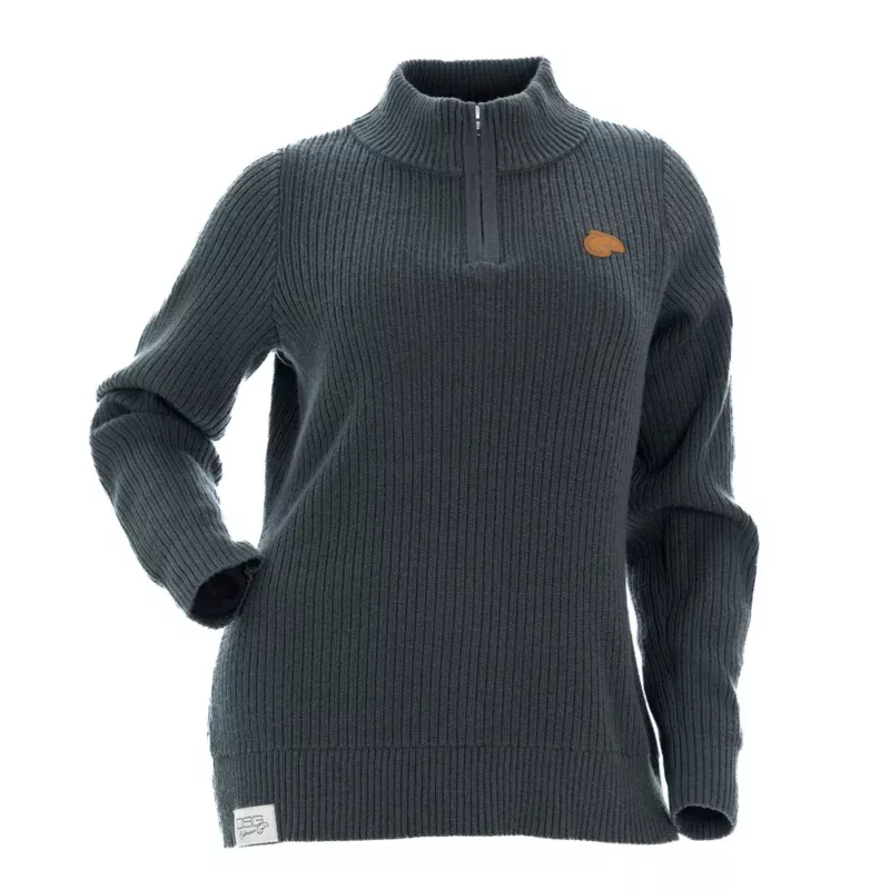 Fisherman’s Sweater|Sharkskin&Poppy|Small&Medium&Large&XL&2XL