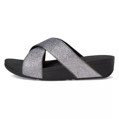 FITFLOP Lulu Glitterdust Cross Slides (IK7)