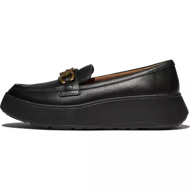FITFLOP Women’s F-Mode Square-Chain Leather Loafers (E2A)