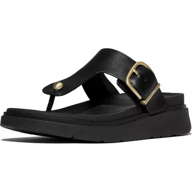 FITFLOP Women’s GEN-FF Buckle Leather Toe-Post Sandals (B1H)