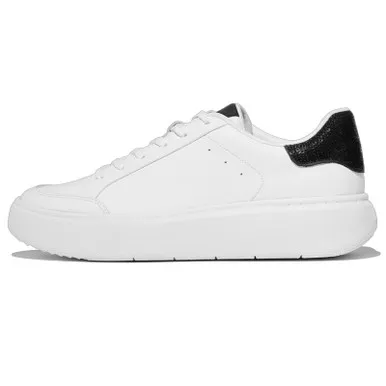 FITFLOP Women’s RTG Sequin-Backtab Urban Leather Sneakers (E4S)