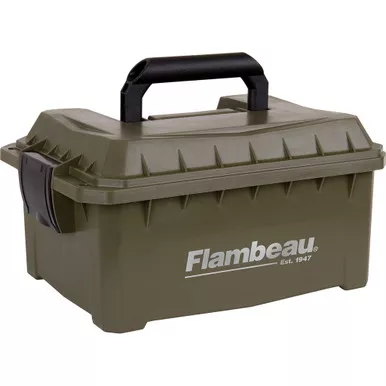 Flambeau 7415SB Shotshell Ammunition Can, Green