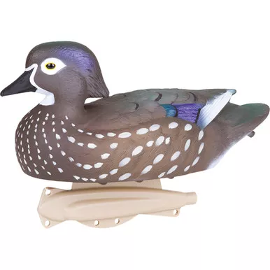 Flambeau 8018SUV Classic Wood Duck Decoy, Multi, 6 Pack