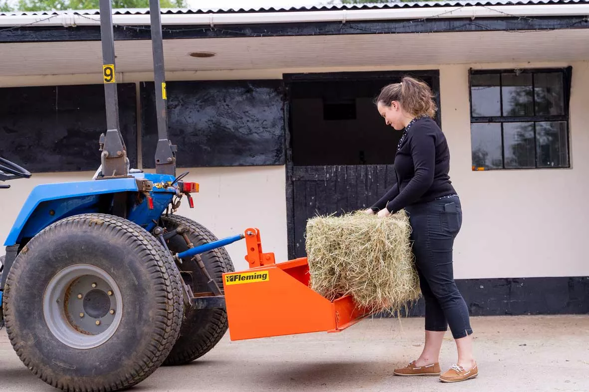Fleming Compact Tipping Transport Boxes | Model TB4C & TB5C | Width 48″ & 60″ | 40 HP | For Tractors