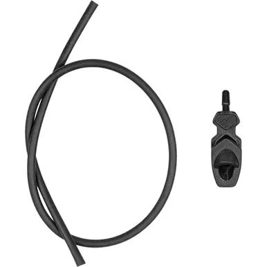 Fletcher AFLTB No Tie Peep and Tube 1/4 Inches, Black