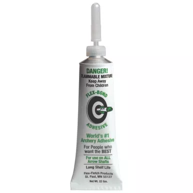 Flex Fletch FB011 Flex Bond Glue 22g, White