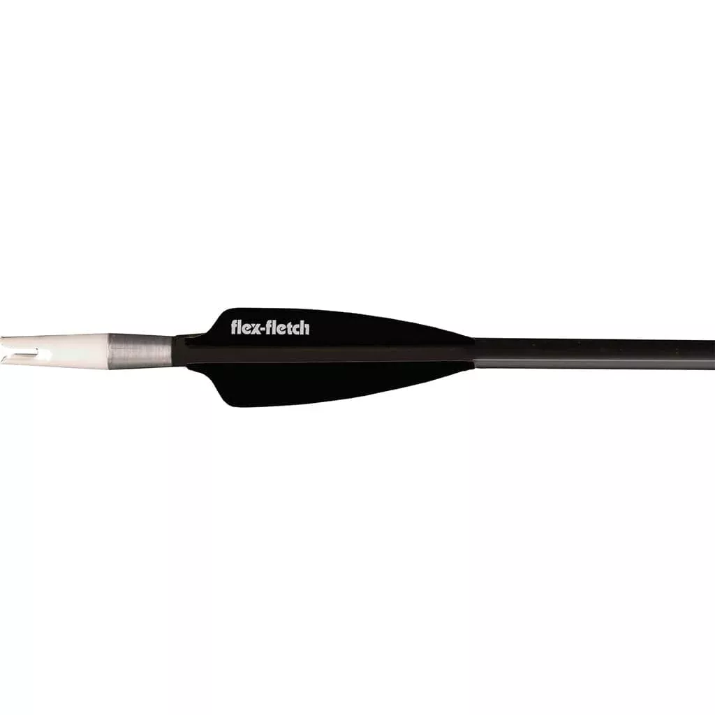 Flex Fletch Ffp Vanes Black 3.6 In 100 Pk.