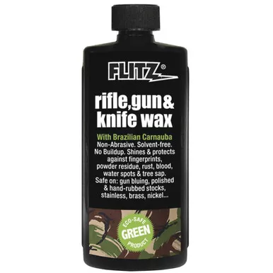 Flitz GW 02785 Rifle Gun and Knife Wax 7.6 Ounce, Black