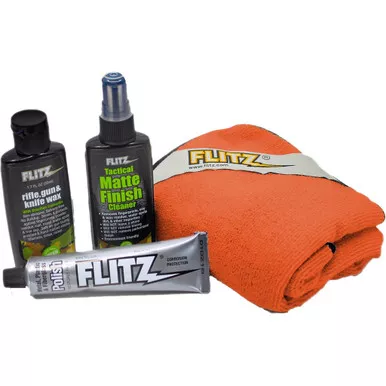 Flitz KG 41501 Gun Care Kit, Black