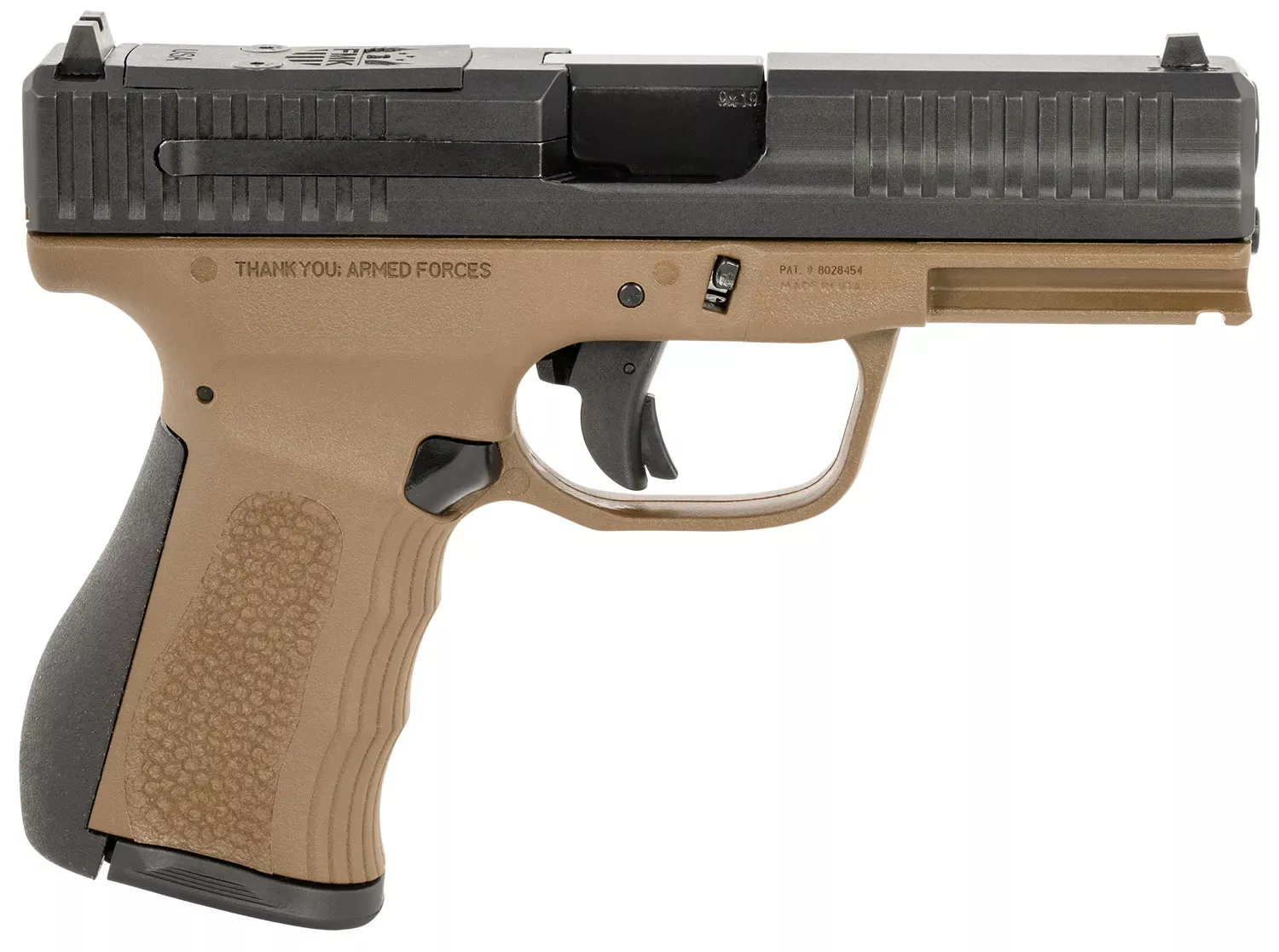 FMK G3 9MM Luger Pistol 4" Black/Burnt Bronze FMKG49BB