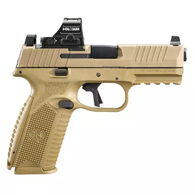 FN 509 MRD 9mm FDE 4″ Barrel 17 Rnd HOLOSUN 407C