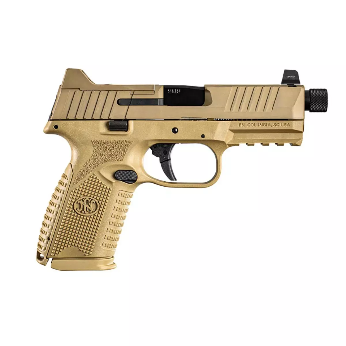 FN 509MT 9mm Luger Pistol 4.50" Flat Dark Earth 66100745