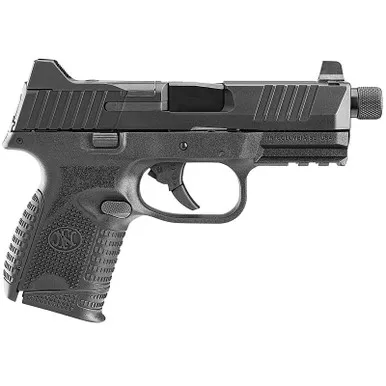 FN FN509 Compact Tactical 9mm 4.32" Threaded Barrel Black Suppressor-Height Night Sights Optics Ready 12rd/24rd Mags