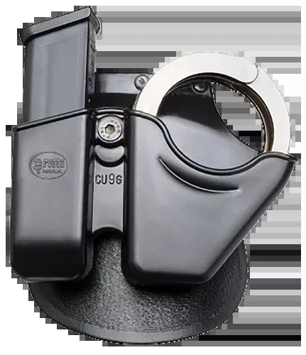 Fobus Combo Handcuff/mag Pouch - For Glock & 9mm/40 Dbl Stack