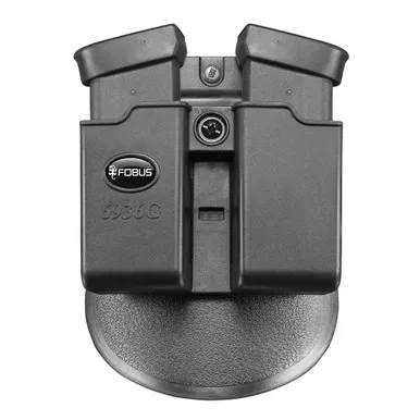 FOBUS Paddle Double Stack Magazine Pouch For Glock 36 (6936GNDP)