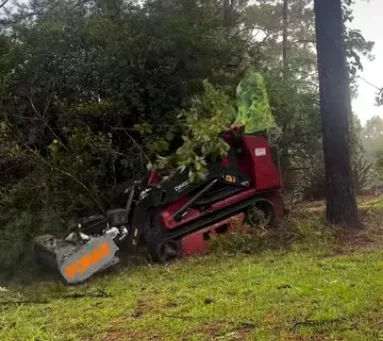Forax Gas Powered Mulchers | Model GP36 | 36" Cutting Width | 7 HP Motors | For Mini Skid Steers