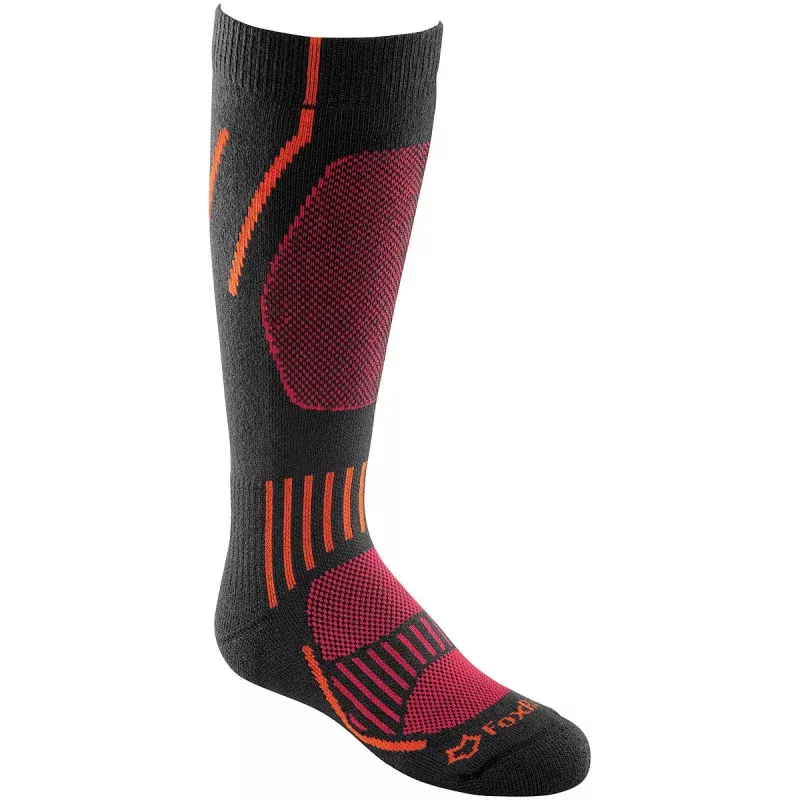 FOX RIVER Boreal Ski Jr. Small Black Socks for Kids