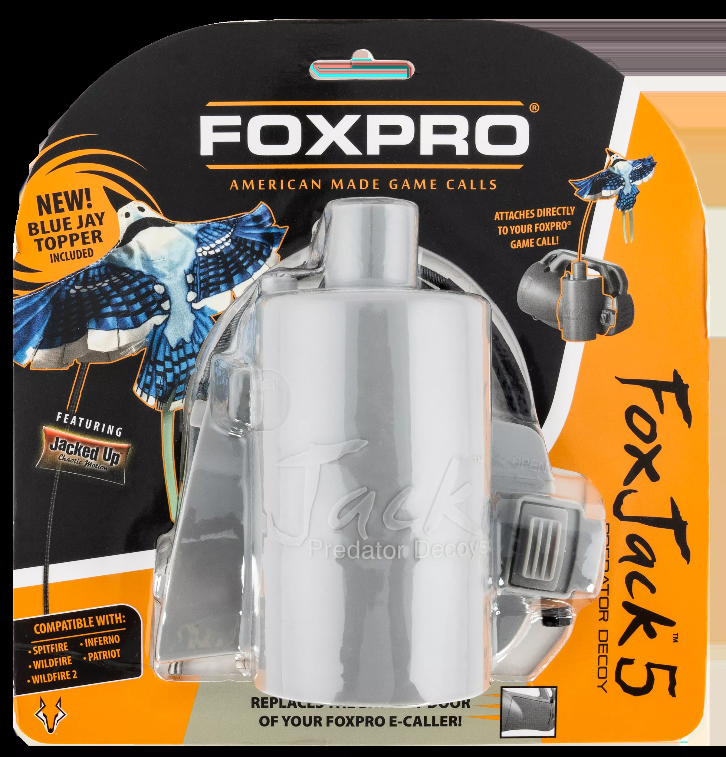 Foxpro FoxJack 5Blue Jay Species Gray Compatible With FoxPro Inferno/Patriot/Spitfire/Wildfire 1 & 2