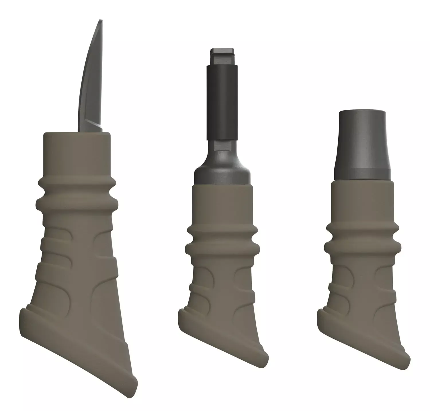 Foxpro Furtaker Combo Pack Bite/Closed/Open Call Single Reed Coyote/Prey