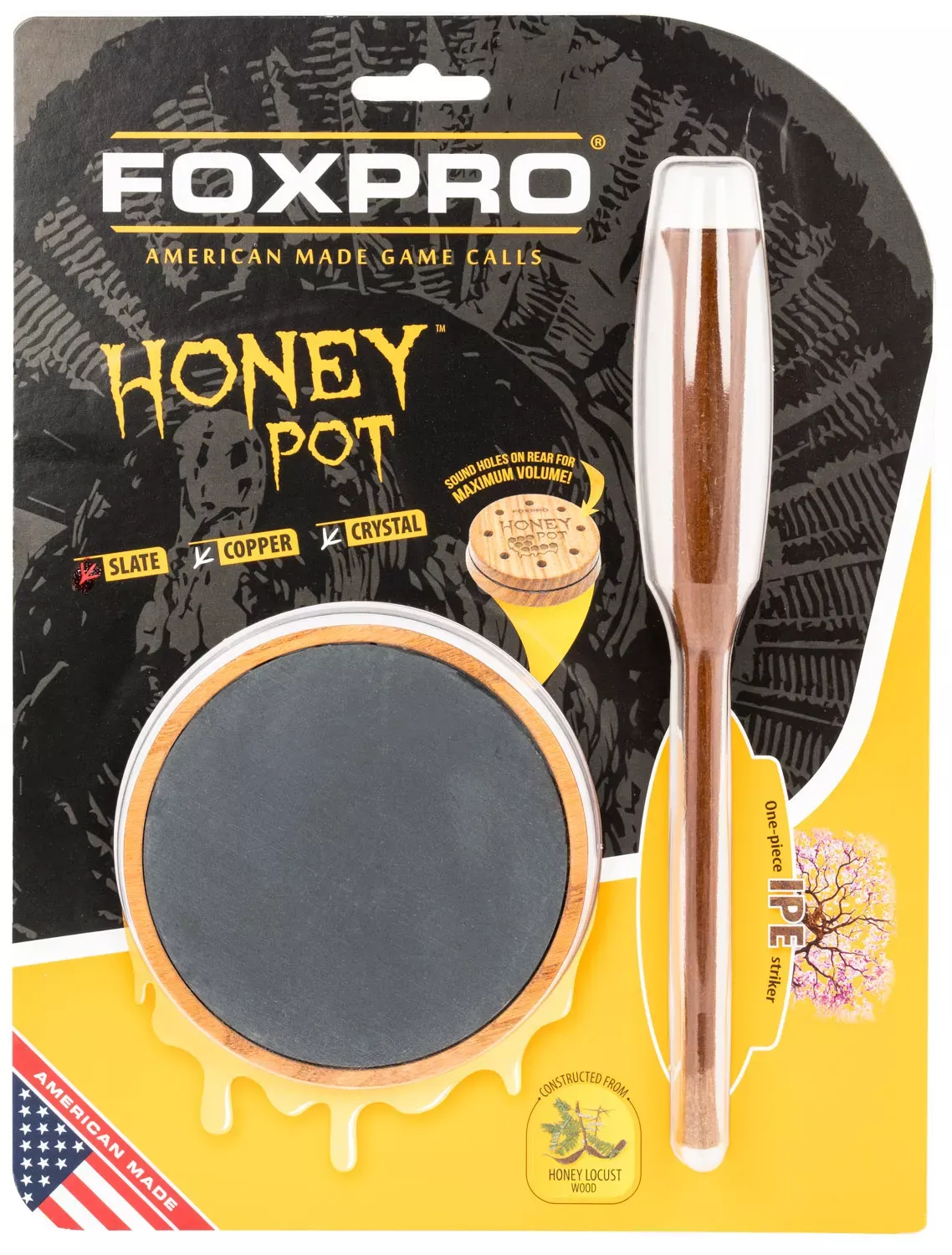 Foxpro Honey PotFriction Call Turkey Sounds Attracts Turkeys Natural
