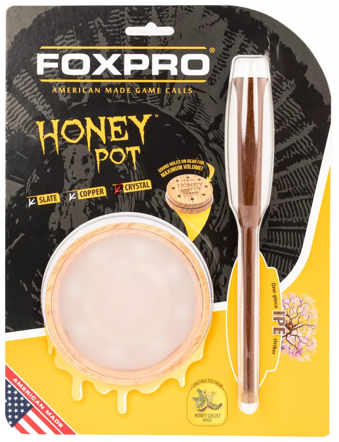 Foxpro Honey PotFriction Call Turkey Sounds Attracts Turkeys