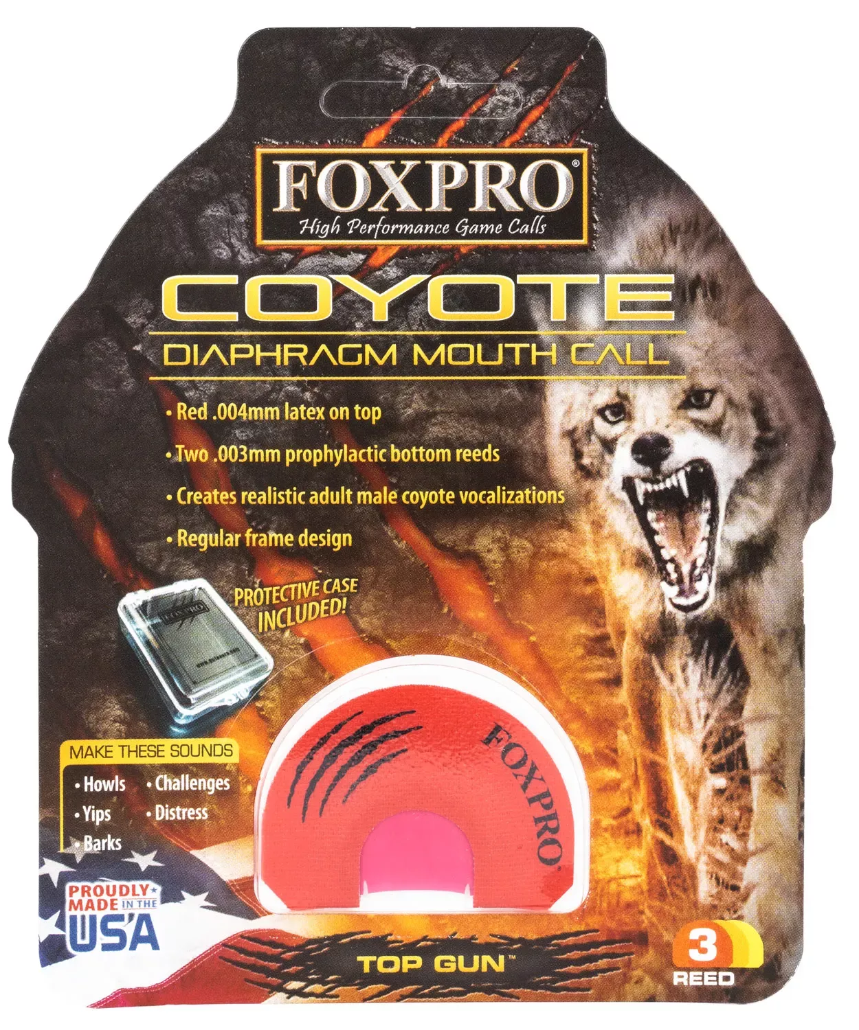 Foxpro Top Gun HowlerDiaphragm Call