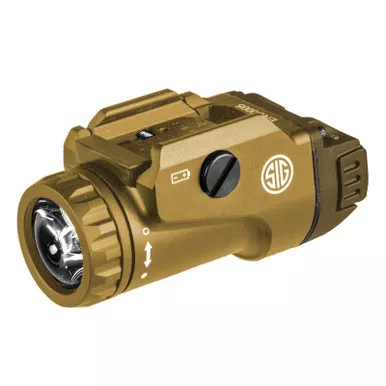 FOXTROT1X FDE 450 Lumen Weapon Light, SIG SAUER FOXTROT FDE
