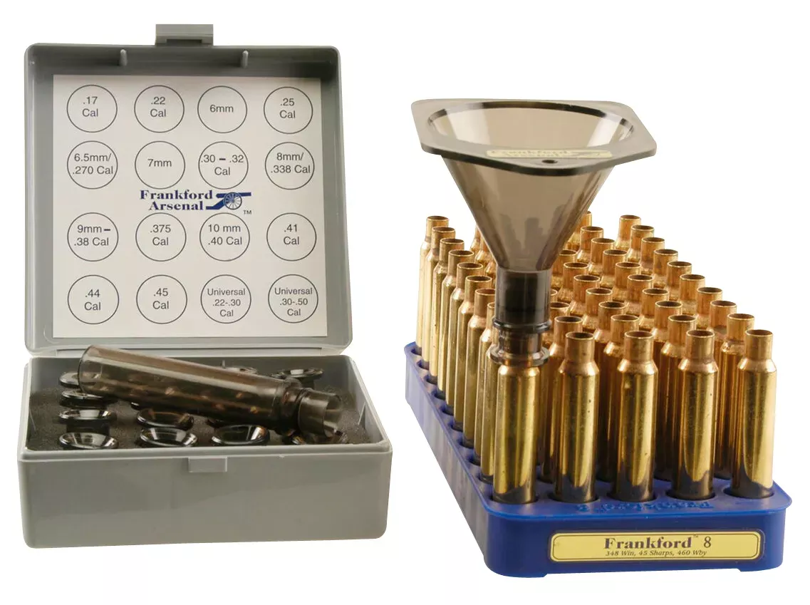 Frankford Arsenal Powder Funnel KitMulti-Caliber Aluminum Rifle/Handgun Firearm