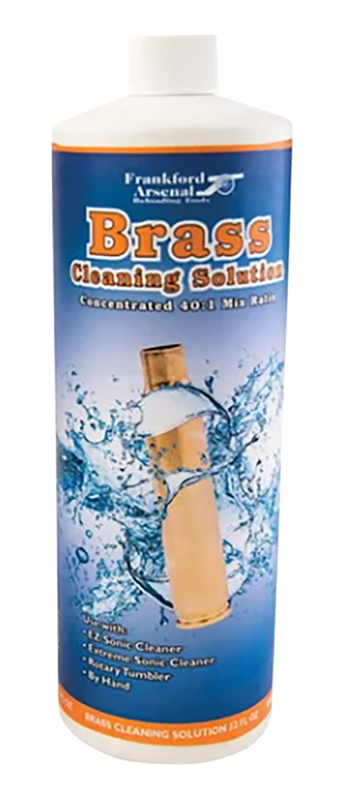Frankford Arsenal Ultrasonic Cleaner Brass Cleaner, 32 oz Bottle