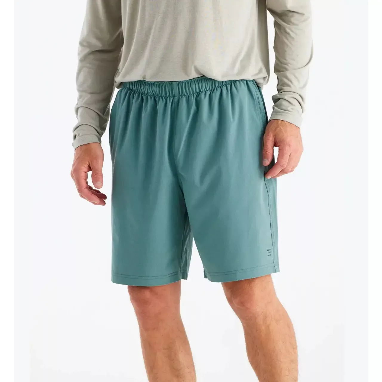 Free Fly Men’s Breeze 8” Shorts - Sabal Green