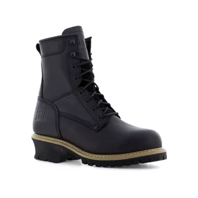 FRYE Men's Safety-Crafted 8" Waterproof Logger Work Boots (FR4020)
