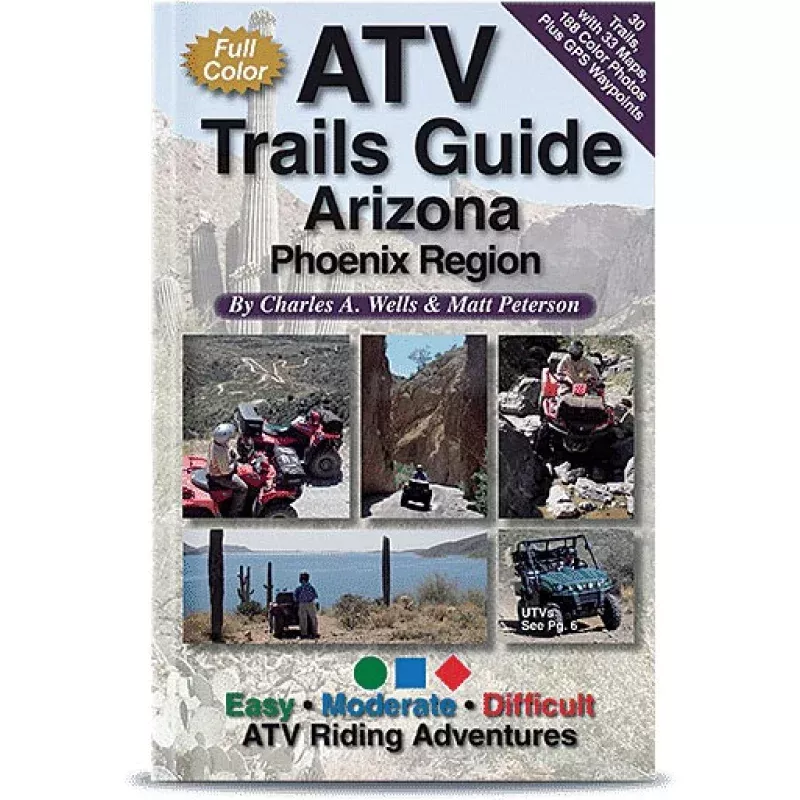 FUNTREKS ATV Trails Guide Arizona – Comprehensive Off-Road Adventure Map and Guidebook