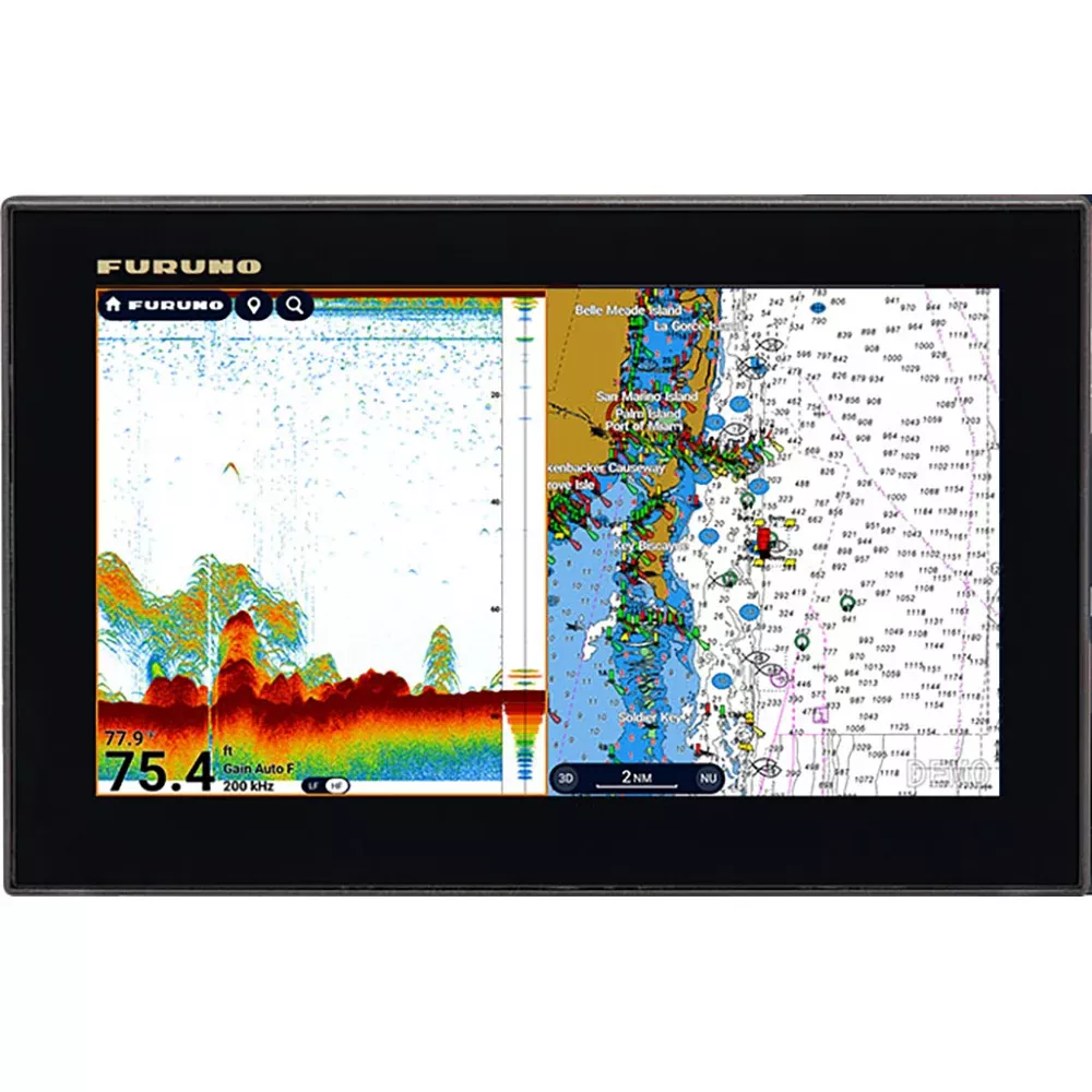 Furuno TZT9E Multi-Function Display Fishfinder/Chartplotter - TZT9E