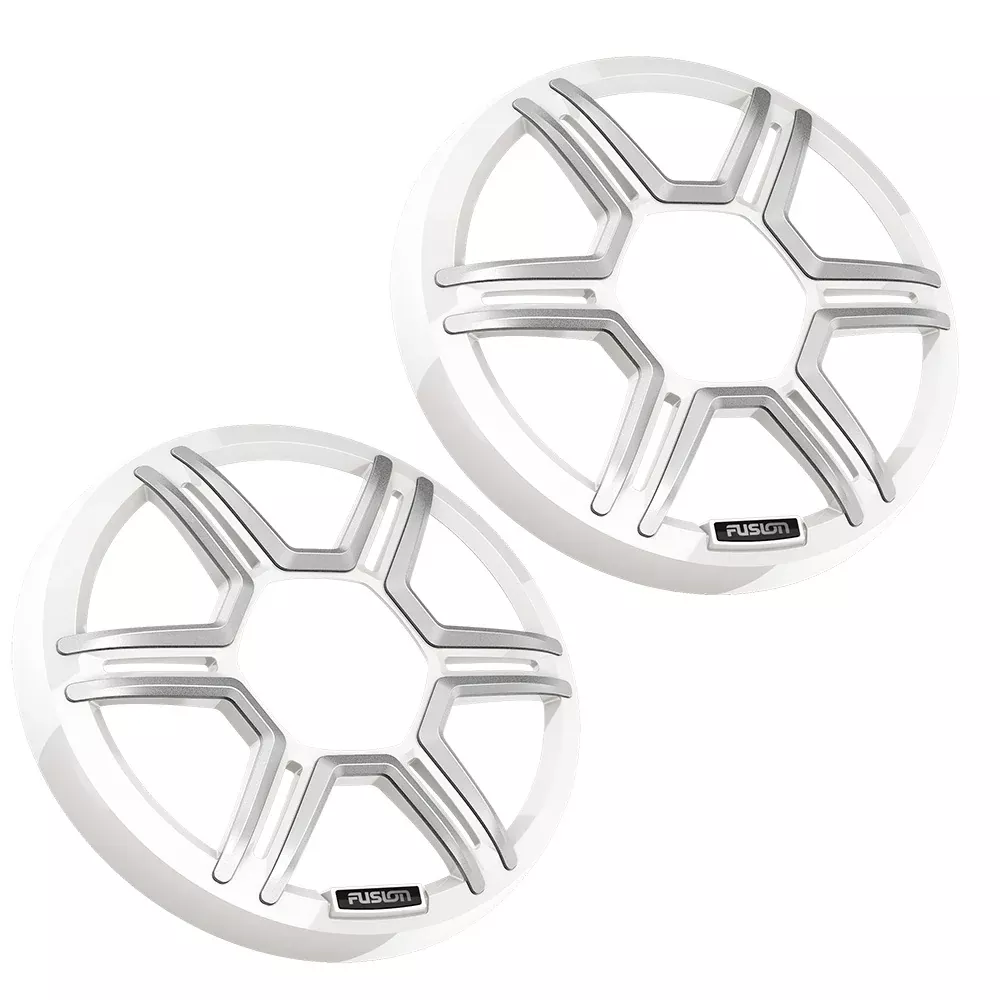 Fusion Apollo 6.5" Sports White Speaker Grilles (Pair) [010-13290-01]
