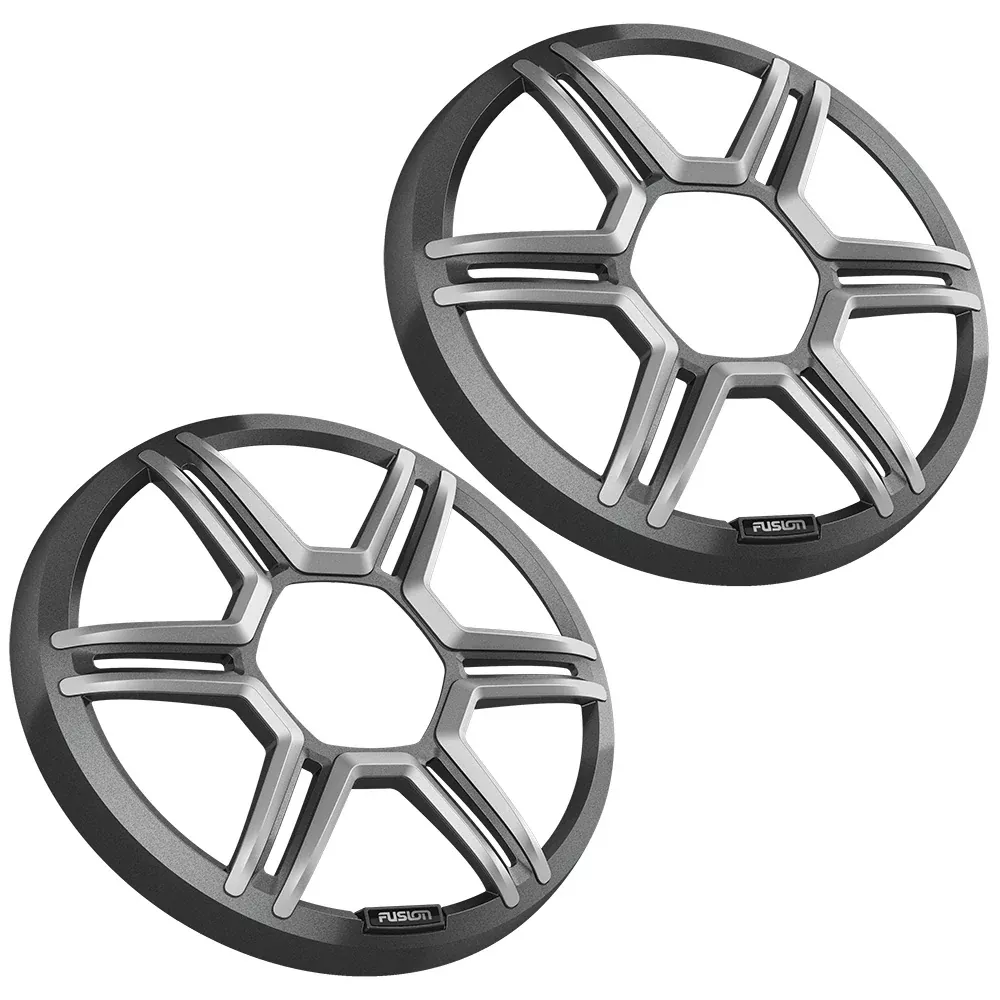 Fusion Apollo 8.8″ Sports Grey Speaker Grilles (Pair) [010-13292-00]