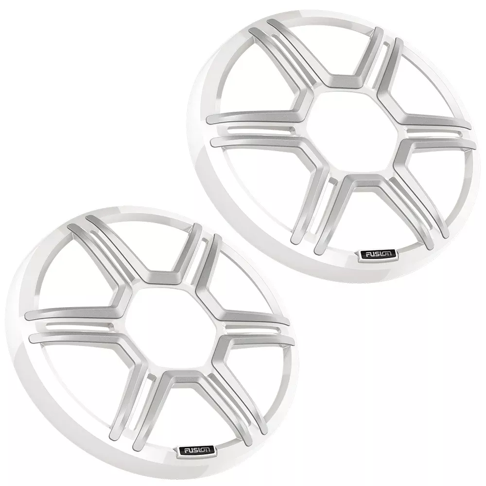 Fusion Apollo 8.8″ Sports White Speaker Grilles (Pair) [010-13292-01]