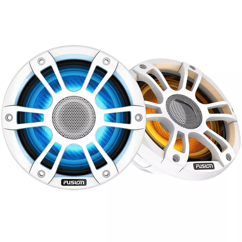 Fusion Signature Series 3i 8.8 CRGBW Sports Speakers – White