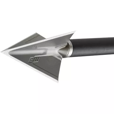 G5 Outdoors M611 Montec M3 Crossbow Broadheads 100 Grain, Silver, 3 Pack