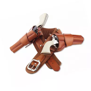GALCO 1880’S Tan 3in Size 34 Leather 44/45 Belt (W-DR45-34)