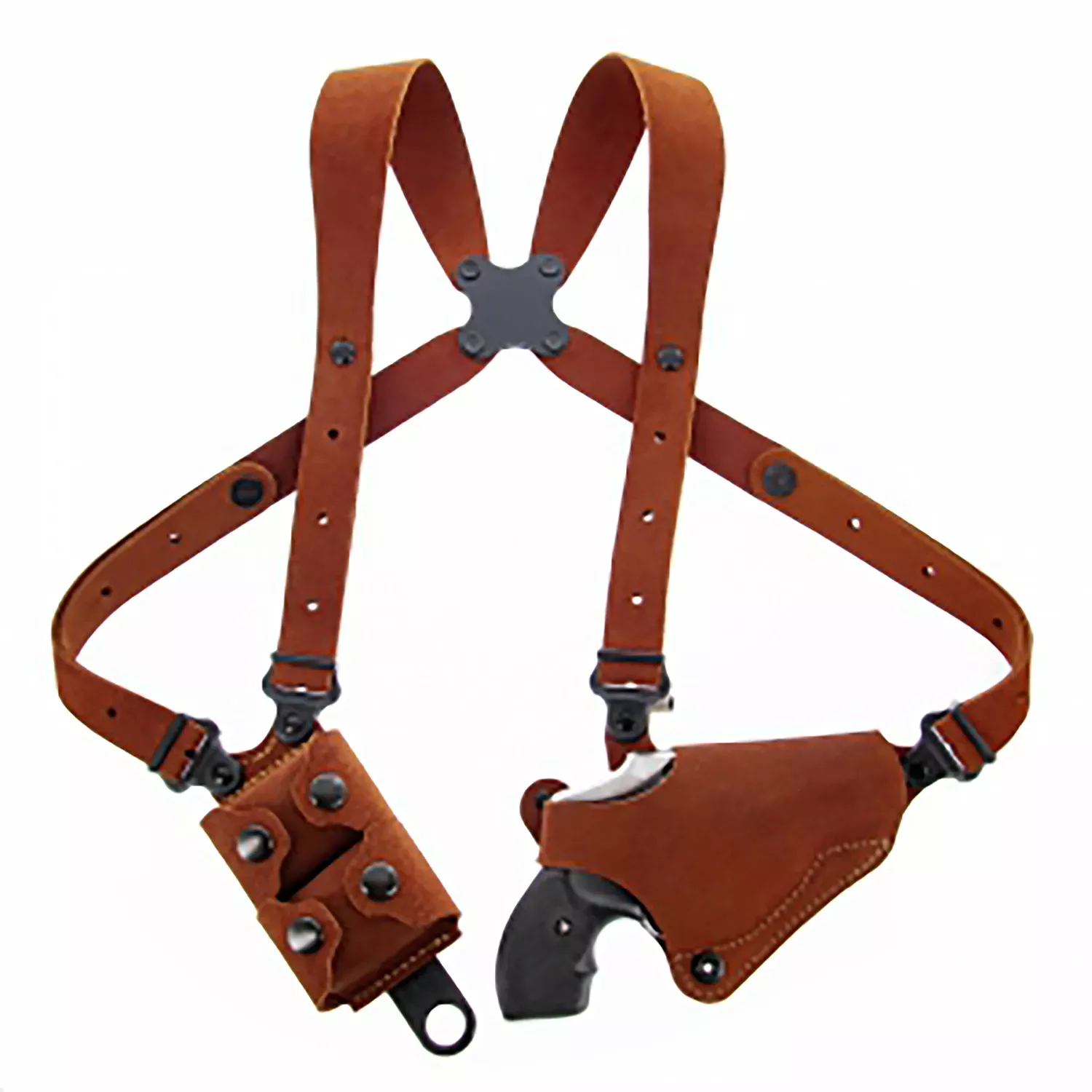 Galco Classic Lite Shoulder System Natural Leather Shoulder S&W J Frame 640 2 1/8″ 357 RH
