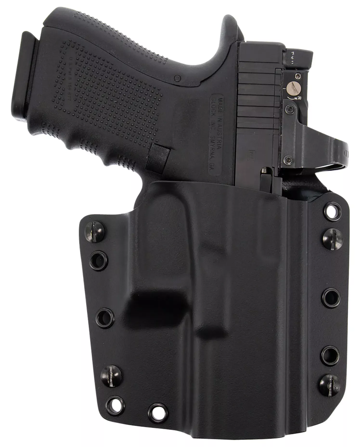 Galco CorvusIWB/OWB Black Kydex Belt Loop Fits FN 509 RH