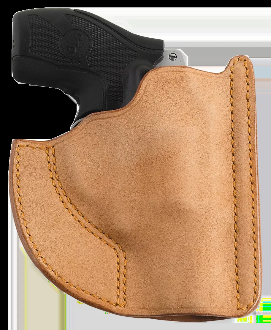 Galco Front Pocket Natural Horsehide Pocket Ruger LCR S&W J Frame Ambidextrous Hand