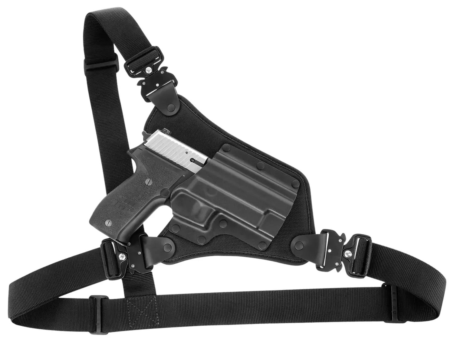 Galco High Ready Fits Chest Up To 58 ” Black Kydex/Nylon Shoulder/Torso Strap Fits Sig P320/M17 RH