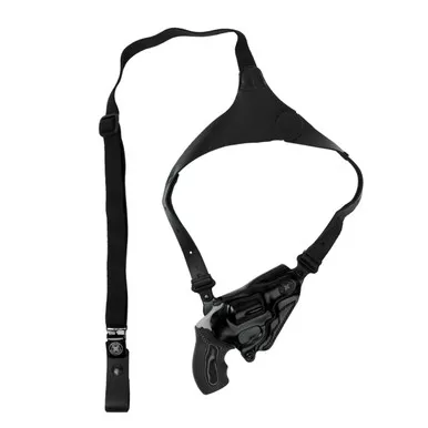 GALCO Masterbilt Master Agent Black RH Shoulder System For Charter Arms Undercover/Smith & Wesson J Frame M36 (MA158B)
