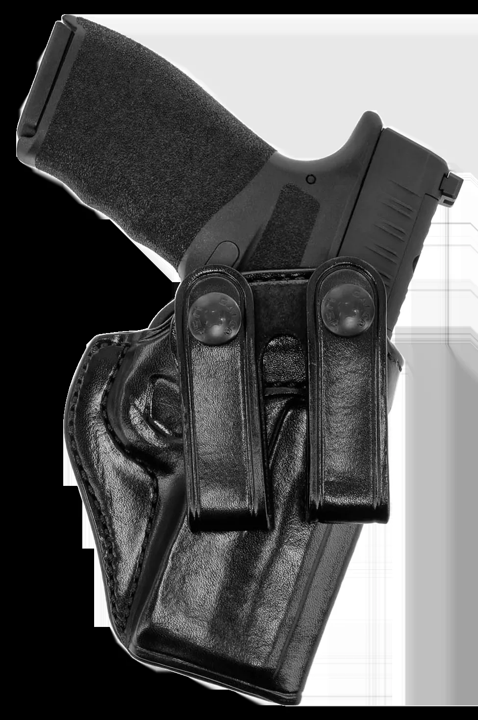 Galco Summer ComfortBlack Leather IWB Springfield Hellcat Pro w/wo Red Dot RH