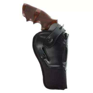 GALCO Switchback Strongside/Crossdraw Black Ambi Belt Holster for Ruger Redhawk 4in (SR6-4B)