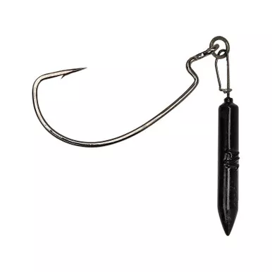 Gamakatsu Gika Rig 2pk Black 4/0 1/4
