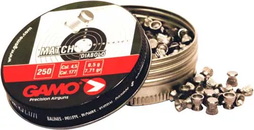 Gamo .177 Match Pellets – 7.5 Grains 250pk Tin