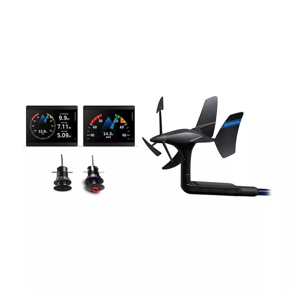 Garmin GMI 40 Wired Sail Pack43mm – 2 GMI 40 Marine Instruments, gWind Wireless 2GDT 43/GST 43 [010-03411-50]